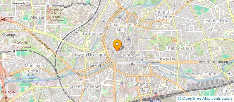 localisation de l'entreprise POTERIMMO  RENNES