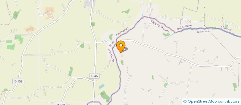 localisation de l'entreprise POTEVIN SEBASTIEN  FOUGEROLLES-DU-PLESSIS