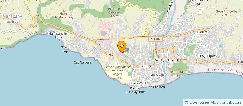 localisation de l'entreprise POTHIN à SAINT-JOSEPH