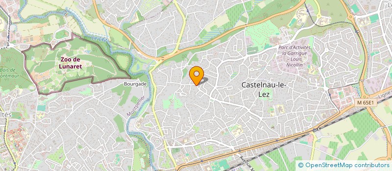 localisation de l'entreprise POTI POT'ART à CASTELNAU-LE-LEZ
