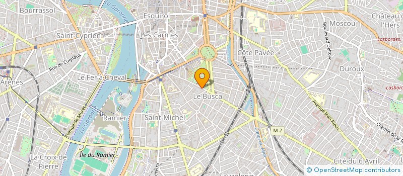 localisation de l'entreprise POTIERS à TOULOUSE