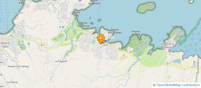 localisation de l'entreprise POTIERS DE LA MARTINIQUE à LES TROIS-ILETS