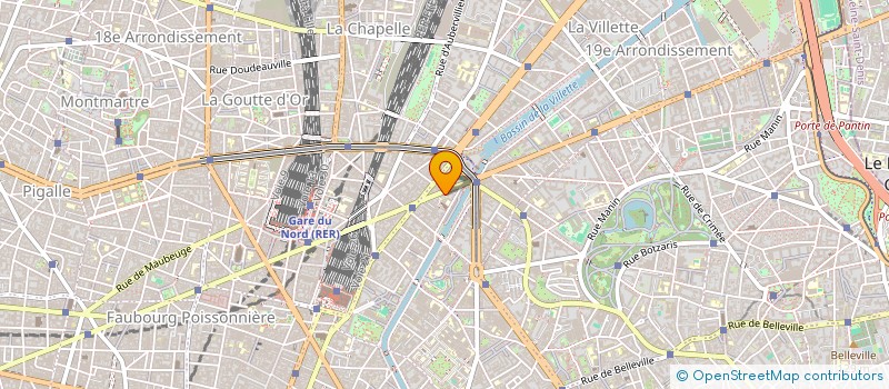 localisation de l'entreprise POTINS DE QUARTIER  PARIS