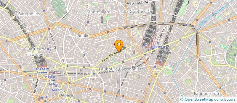 localisation de l'entreprise POTION  PARIS