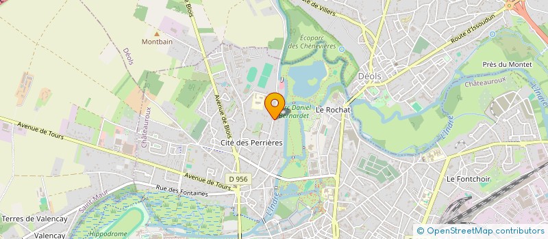 localisation de l'entreprise POTION DU BERRY à CHATEAUROUX