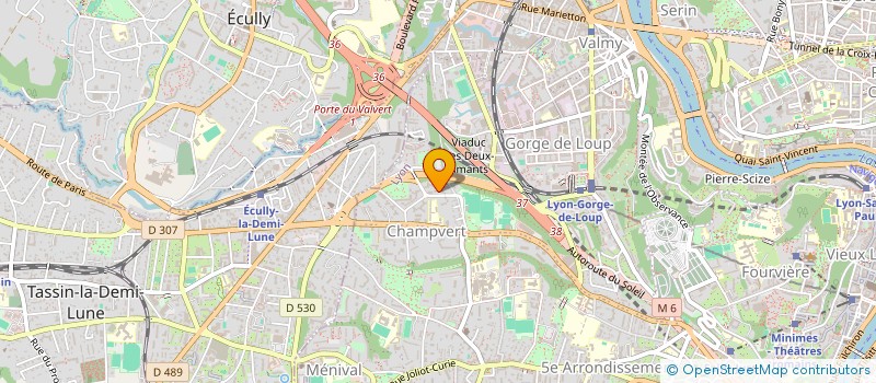 localisation de l'entreprise POTIRON FAMILY  GIVORS