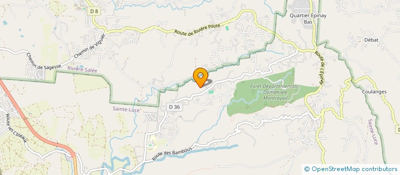 localisation de l'entreprise POTO MITAN STUDIO  SAINTE-LUCE