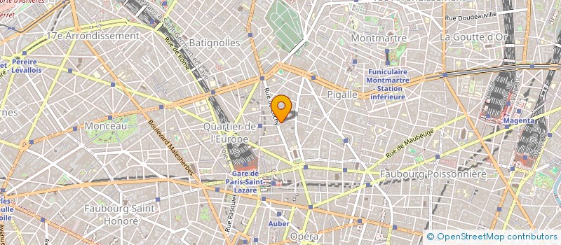 localisation de l'entreprise POTOMAC  PARIS