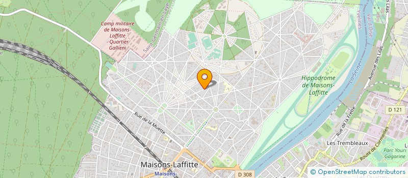 localisation de l'entreprise POTOMAC CAPITAL CONSEIL  MAISONS-LAFFITTE