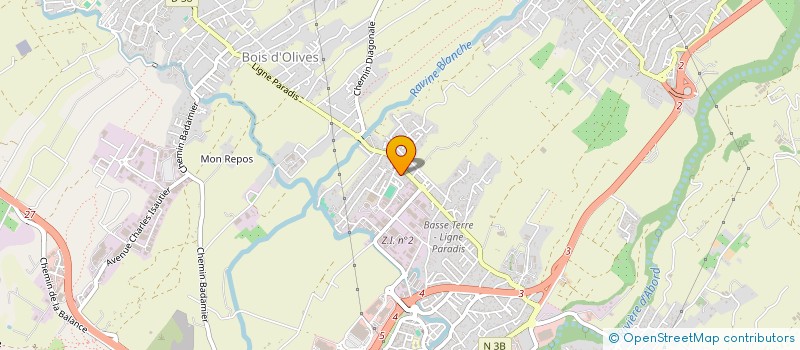 localisation de l'entreprise POTONIE ASSAINISSEMENT SERVICE à SAINT-PIERRE