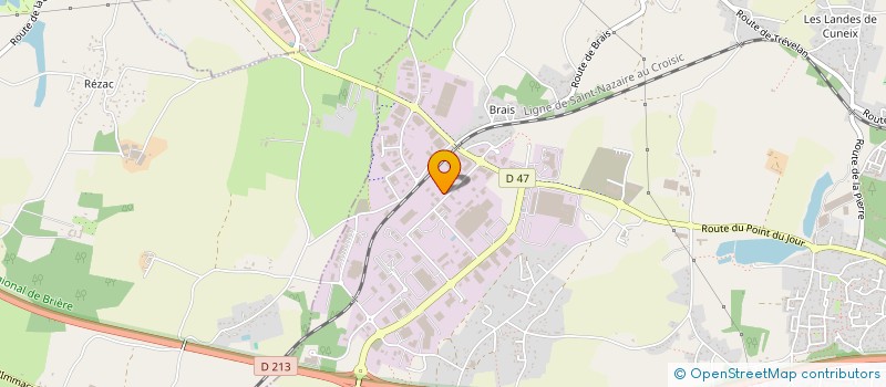 localisation de l'entreprise POTREL COUVERTURE à SAINT-NAZAIRE