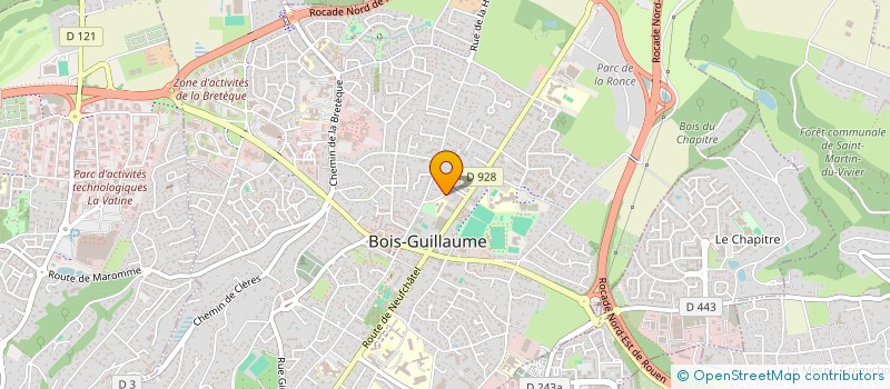 localisation de l'entreprise POTRERO à BOIS-GUILLAUME