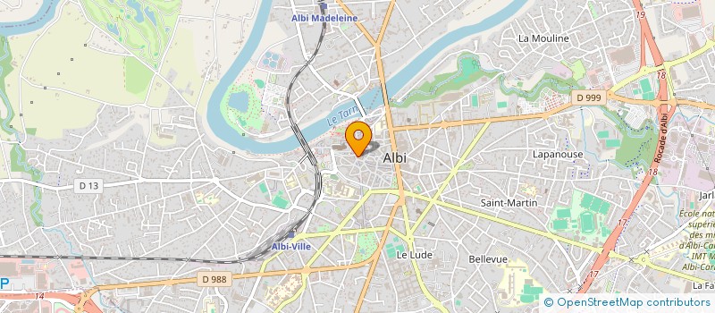 localisation de l'entreprise POTS DE TERRE - POTS DE FEU à ALBI