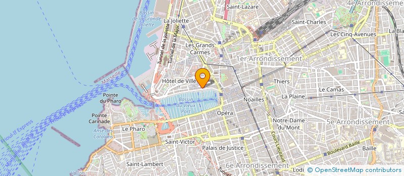 localisation de l'entreprise POTSCH INVEST  MARSEILLE