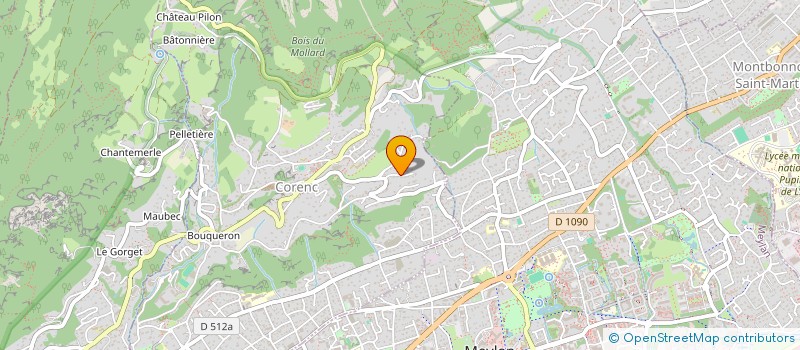 localisation de l'entreprise POTSKY  CORENC