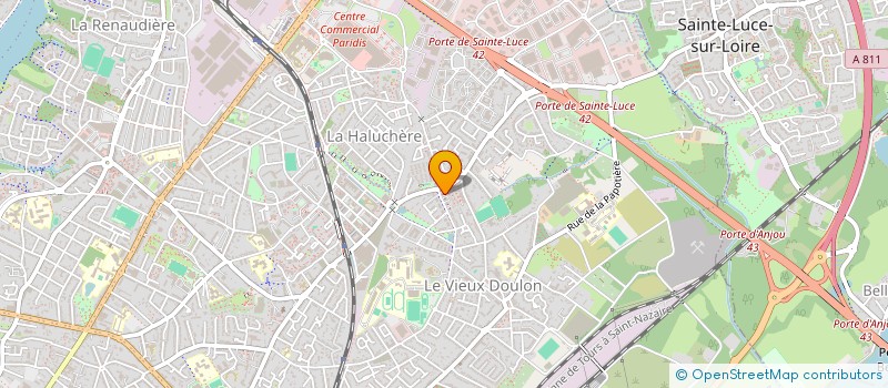 localisation de l'entreprise POTTAL FIH BHANTAL DANDO EUROPE à NANTES