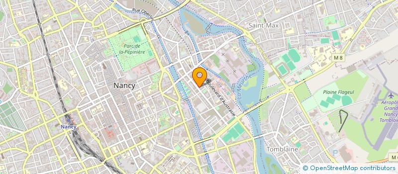 localisation de l'entreprise POTTI  NANCY