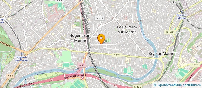 localisation de l'entreprise POTTIER  LE PERREUX-SUR-MARNE