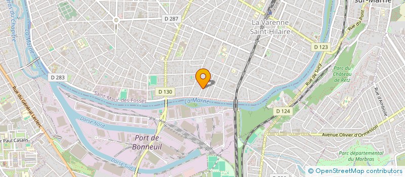 localisation de l'entreprise POTTIMMO à SAINT-MAUR-DES-FOSSES