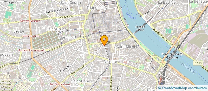 localisation de l'entreprise POTTITEAM  BORDEAUX