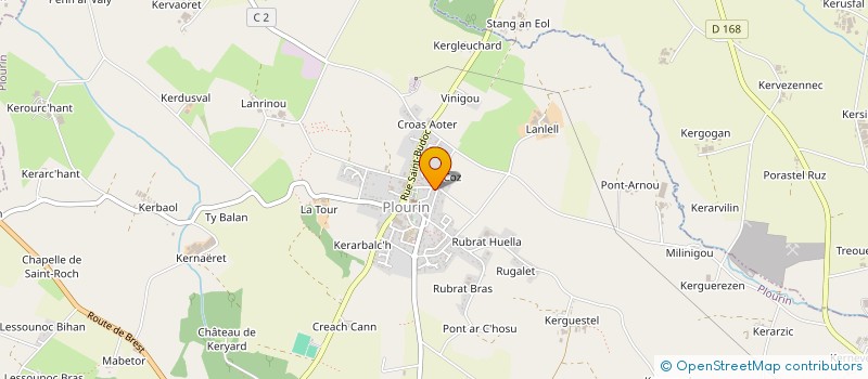 localisation de l'entreprise POTTOKA  PLOURIN