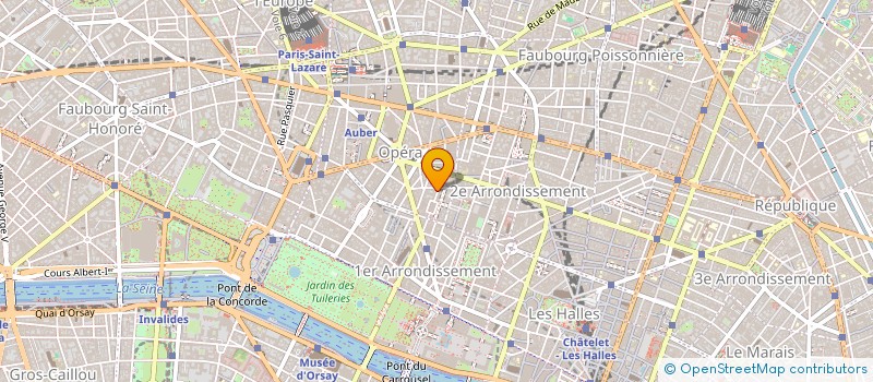 localisation de l'entreprise POTV  PARIS
