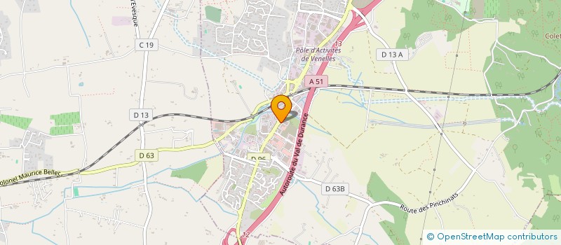 localisation de l'entreprise POU  VENELLES