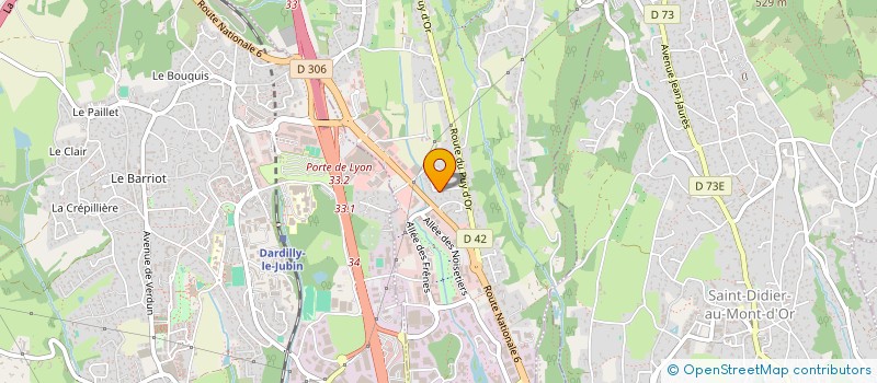 localisation de l'entreprise POU DU CIEL  LIMONEST