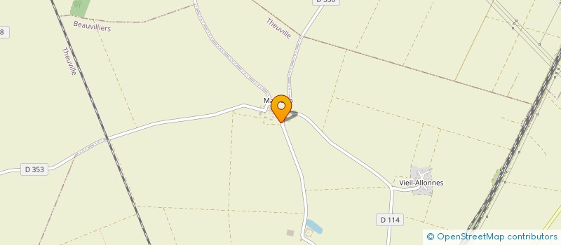localisation de l'entreprise POU NAYOU à BEAUVILLIERS