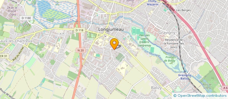localisation de l'entreprise POUAGAP NANKAM / FOTSING YANKEP INDIVISION à LONGJUMEAU