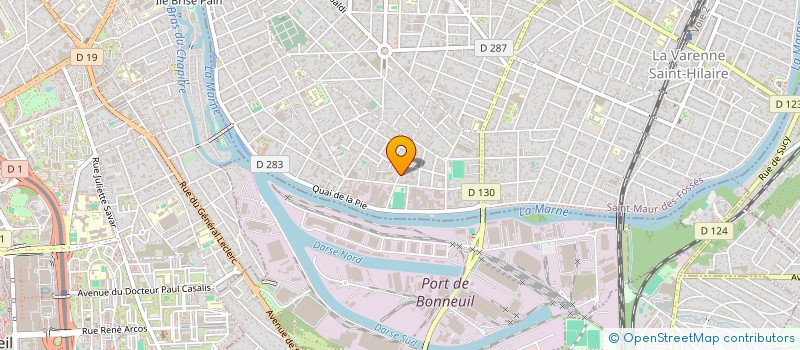 localisation de l'entreprise POUCALOW PATRIMOINE à SAINT-MAUR-DES-FOSSES