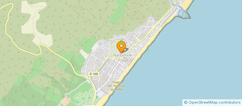 localisation de l'entreprise POUCE JE GRANDIS  NARBONNE