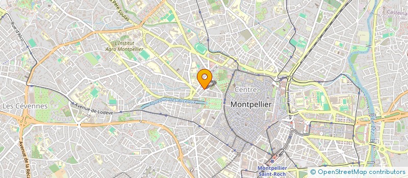 localisation de l'entreprise POUCET PRODUCTIONS SAS à MONTPELLIER