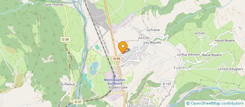 localisation de l'entreprise POUCH AND CO  EYGLIERS