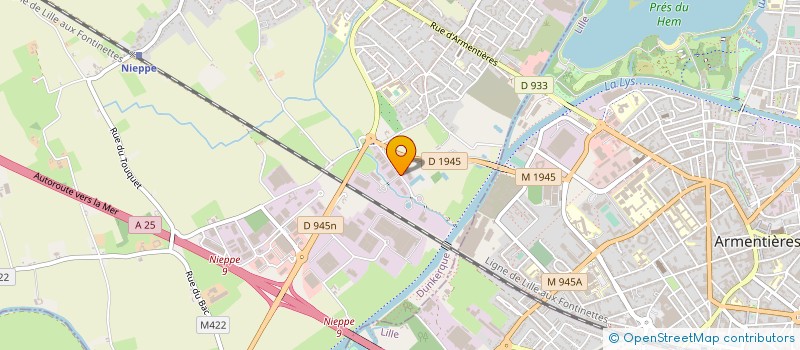 localisation de l'entreprise POUCHAIN à NIEPPE