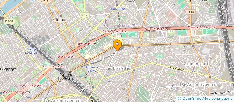 localisation de l'entreprise POUCHET COURSE  PARIS