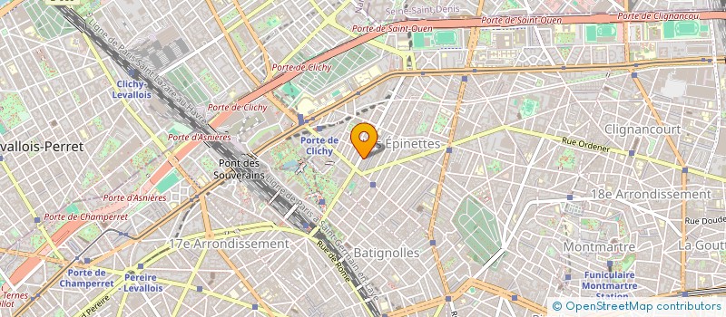 localisation de l'entreprise POUCHET MARKET  PARIS