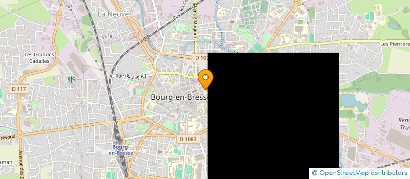 localisation de l'entreprise POUDLARD à BOURG-EN-BRESSE