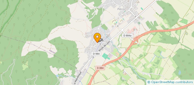 localisation de l'entreprise POUDRE D'ETOILES  SAINT-GENIS-POUILLY
