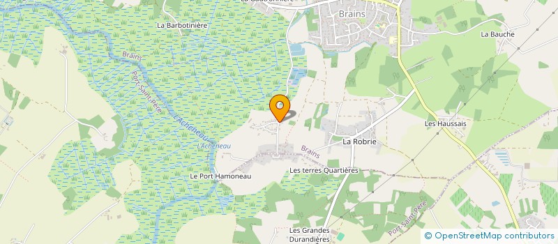 localisation de l'entreprise POUDREK  BRAINS