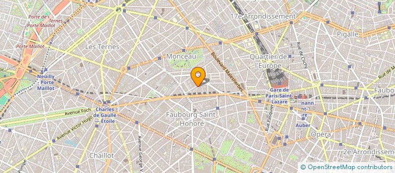 localisation de l'entreprise POUEY RENSEIGNEMENT COMMERCIAL GARANTI à PARIS