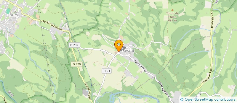 localisation de l'entreprise POUEYDELUCQ  SEVIGNACQ-MEYRACQ