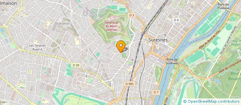 localisation de l'entreprise POUFINANCE à SURESNES