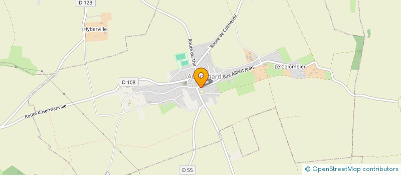 localisation de l'entreprise POUG'ROCK'FEST  AUPPEGARD