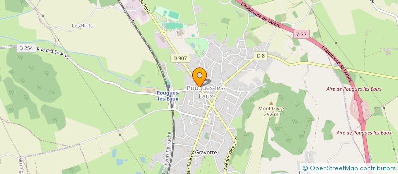 localisation de l'entreprise POUGUES PRESSE à POUGUES-LES-EAUX