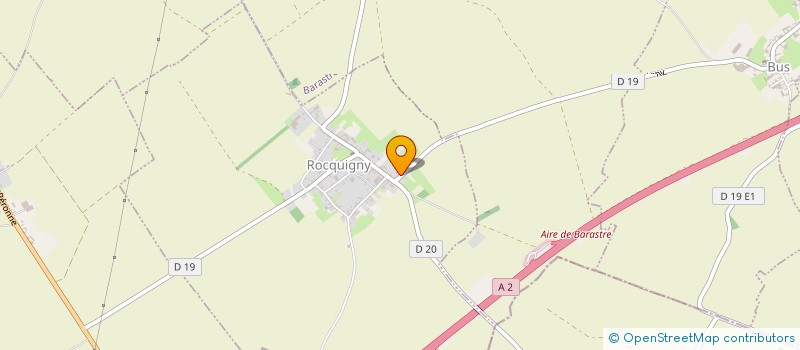 localisation de l'entreprise POUILLAUDE PERE ET FILS à ROCQUIGNY