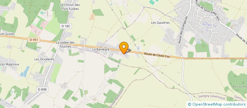 localisation de l'entreprise POUILLE TRANSPORTS  POUILLE