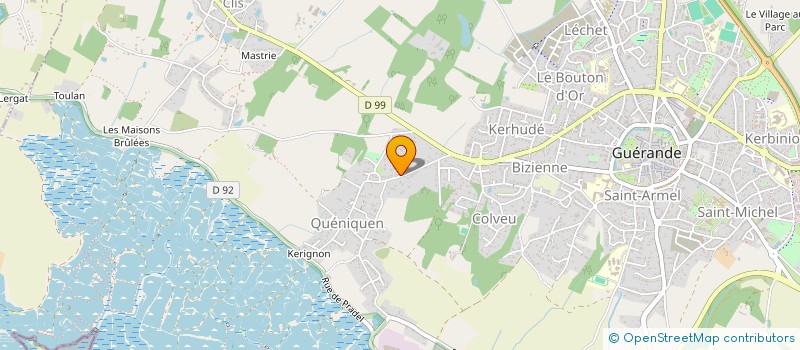 localisation de l'entreprise POUILLOT VELOCE  GUERANDE