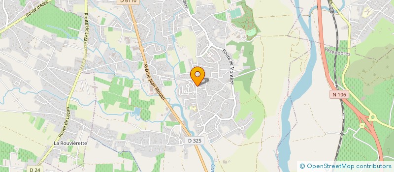 localisation de l'entreprise POUJOL SANCHEZ  SAINT-CHRISTOL-LEZ-ALES