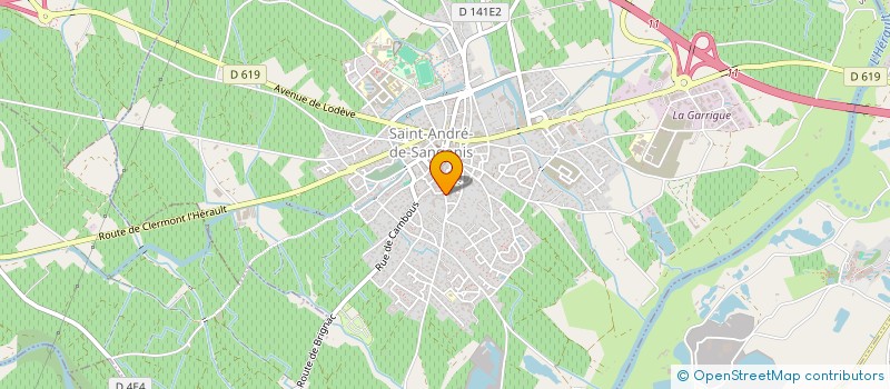 localisation de l'entreprise POUJOL SLEDZIONA  JONQUIERES